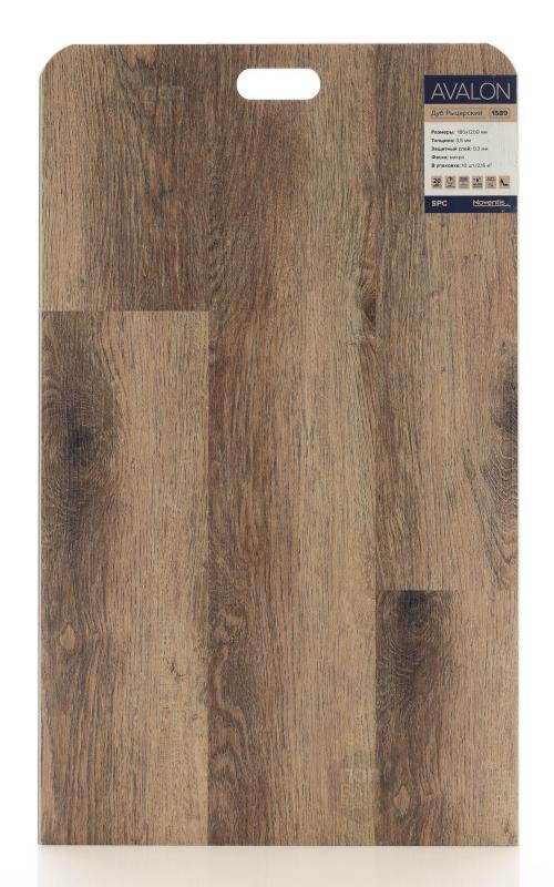 SPC ламинат Noventis Дуб Рыцарский 1589