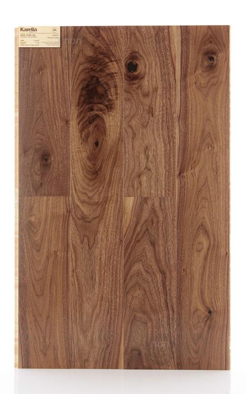 Паркетная доска Karelia Орех Story 138 Country Lacquered