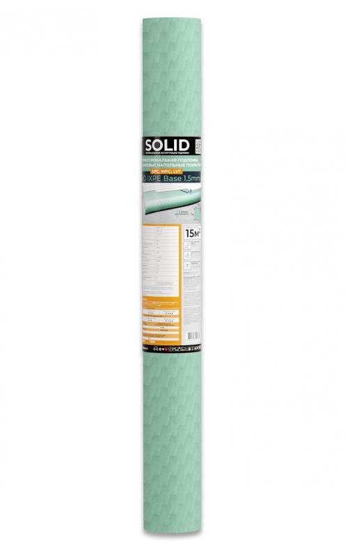 Подложка Solid Подложка рулонная SPC Solid IXPE Base Салатовая 1,5 мм